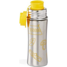Affenzahn Tiger Παιδικό Μπουκάλι Θερμός Ανοξείδωτο BPA Free Ασημί 330ml