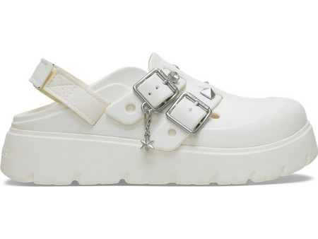Crocs Loaferette Star Studded Clog Chalk Γυναικεία Σαμπό 214212-0WV