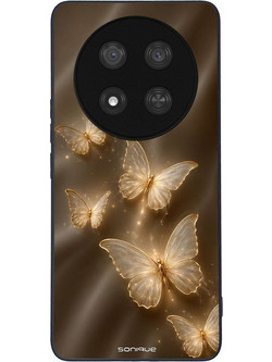 Sonique DIVA Series Θήκη (Honor Magic7 Lite 5G) Χρυσές Πεταλούδες