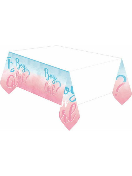 Amscan Τραπεζομάντηλο Party Χάρτινο The Big Reveal Πολύχρωμο 180x120cm 9911335
