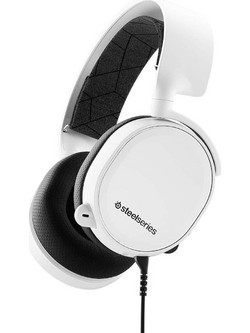 SteelSeries Arctis 3 2019 Edition Gaming Headset Over Ear White