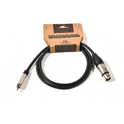 Metro Cable XLR female - RCA male 1m (PXR-001/1M)