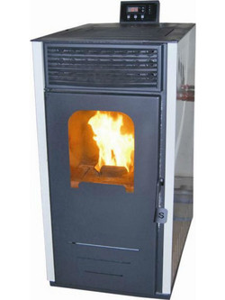 Mytherm Angela TA 12 Grey Σόμπα Pellet Αερόθερμη 12kW