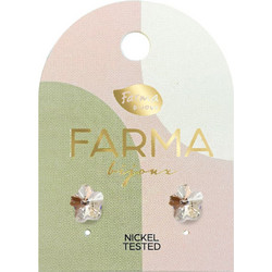 Farma Bijoux Γυναικεία Σκουλαρίκια Καρφωτά Ορείχαλκος BE210C01