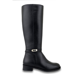 RAGAZZA ΜΠΟΤΑ ΙΠΠΑΣΙΑΣ X242L6102002 - ΜΑΥΡΟ ΔΕΡΜΑ 0610 RAGAZZA-BLACK