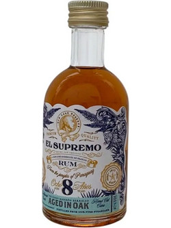 RUM EL SUPREMO 8 ΕΤΩΝ 50 ML