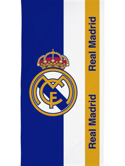 Real Madrid Elite Club Πετσέτα Μπάνιου & Θαλάσσης Γρήγορου Στεγνώματος 100% Πολυεστέρας 70x140 εκ