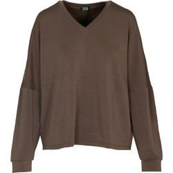 TAG W REPO L/S TOP - TWFW260094-CHOCOLATE