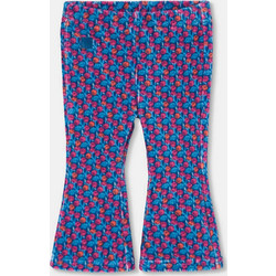 Boboli παιδικό κοτλέ παντελόνι με all-over floral print - 314187 Πολύχρωμο