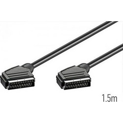 Καλώδιο Scart αρσενικό - Scart αρσενικό 1,5μ - OEM