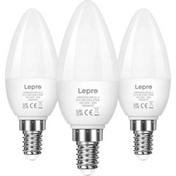 Λαμπτήρας LED LEPRO 600059-WW-EU-3, E14, C37, 4,2 W (40 W) 470 lm, 2700 K (ζεστό λευκό) 250 συσκευασία 3 τεμαχίων 600059-WW-EU-3
