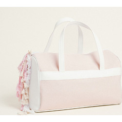 Σακ Βουαγιαζ 45x30x30cm Ροζ Lurex Beauty Home