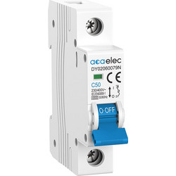 MCB 1P C50 4,5KA 1M / DY02060079N