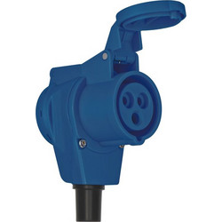 Brennenstuhl CEE γωνιακή κουμπωτή σύνδεση 230V/16A IP44 - Camping αντάπτορας