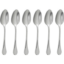 Μαχαιροπίρουνα Sambonet Royal Inox σετ 6 κουταλάκια espresso από ανοξείδωτο ατσάλι 18/10