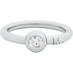 MICHAEL KORS RING PREMIUM BRASS SILV 17