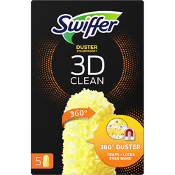 Ανταλλακτικά Swiffer Duster 3D Clean (5 πανάκια)