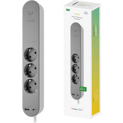 Smart Πολύπριζο Hombli power strip Gray