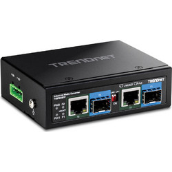 Converter Trendnet 2-Port Industrial SFP to Gigabit PoE++ Media Conv
