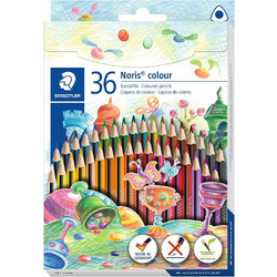 Staedtler Noris Colour Triangle Ξυλομπογιές Σετ 36τμχ