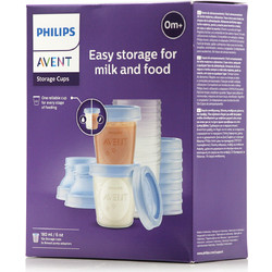 Philips Avent Δοχεία Αποθήκευσης Μητρικού Γάλακτος Blue 180ml 10τμχ