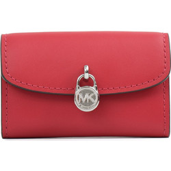 Michael Kors Μεγάλο Γυναικείο Πορτοφόλι με Clip Κόκκινο 35S5S1YEL0LDK