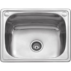 Karag BL-613 Ένθετος Νεροχύτης Inox Σατινέ 60x50cm