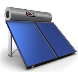 Calpak Prisma Ηλιακός Θερμοσίφωνας 300lt 4m² Glass Τριπλής Ενέργειας για Αντλία Θερμότητας