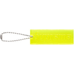 Supreme Reflective Keychain Yellow