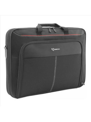 SBOX Hong Kong Τσάντα Laptop Ώμου 17.3" Black