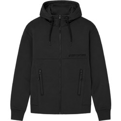 Losan BRAND L26WH0524-1 Ανδρική Ζακέτα με Κουκούλα Μαύρη