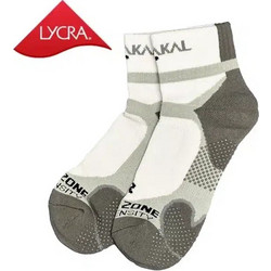 Karakal X4-Technical κάλτσα αστραγάλου Junior Λευκό-Γκρι