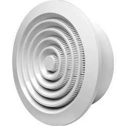 Europlast NGA125 - Περσίδα Εξαερισμού Πλαστική με Πλέγμα Προστασίας