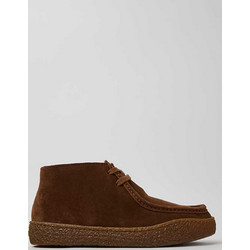 Camper Peu Terreno Γυναικεία Μποτάκια Suede Καφέ K400813-006