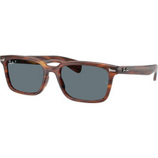 Ray-Ban RB2234 954/3R Ανδρικά Γυαλιά Ηλίου Τετράγωνα Κοκάλινα Καφέ με Μπλε Φακό