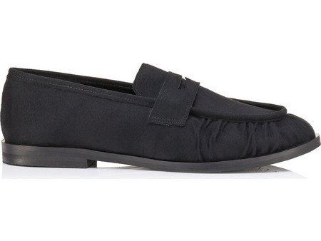 UTOPIA U98-001 Μοκασίνι Black Suede