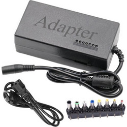 Universal Τροφοδοτικό Φορτιστής Laptop 96W με Ρυθμιζόμενη Τάση 12-24V και 8 Αντάπτορες - 4-06261