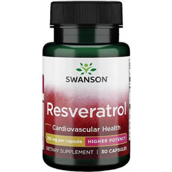 Swanson Resveratrol 250mg 30 Κάψουλες