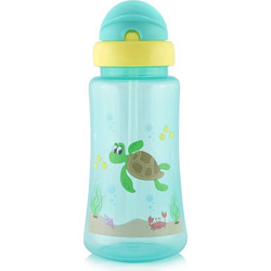 Lorelli Sport Sipper Μπουκάλι με Καλαμάκι Green 330ml