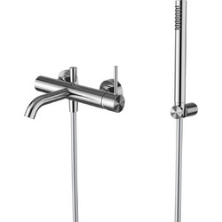 Karag Eternity 316 Μπαταρία Λουτρού H7022 Brushed Steel