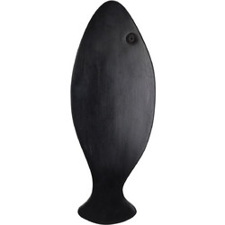 Επιφάνεια Κοπής ArteLibre Ψάρι Μαύρο Ξύλο 39.5x15.6x1.5cm 05150080