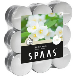 ΡΕΣΏ (ΤEA LIGHTS) SPAAS SCENTED TEA LIGHTS SPIRITUAL JASMINE 4 CM SE