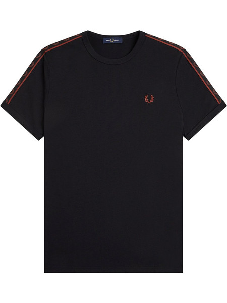 T-Shirt Contrast Tape Ringer M4613 50C black