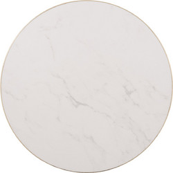 ΕΠΙΦΑΝΕΙΑ ΤΡΑΠΕΖΙΟΥ SINTERED STONE ΜΕ ΠΛΑΙΣΙΟ ALU ΧΡΥΣΟ Φ70εκ