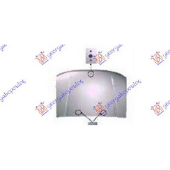 ΚΑΠΟ ΕΜΠΡΟΣ (TURBO) για NISSAN P/U 2WD-4WD 1998-2001 (D22)