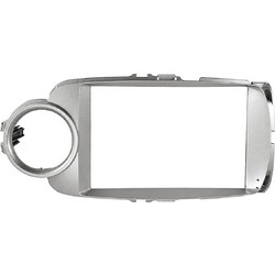 VenCore 3550-0635S - Πρόσοψη 9" με Καλωδίωση & CANbus Box για Toyota Yaris 2012-2015 - Ασημί