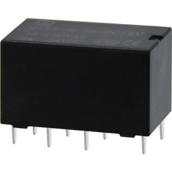 RELAY SUBMINIATURE 2P 12V DC 2A Q19F-2Z-DC12V ZHN Τεμάχια:20 01.077.0863