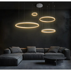 kelvo(R) VENOM KLV-101-0203 Λευκό Κρεμαστό LED Φωτιστικό 150W CCT Dimmable Άσπρο