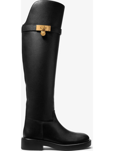 MICHAEL KORS 40F6HAFB7L ΜΠΟΤΑ ΠΑΝΩ ΑΠΟ ΤΟ ΓΟΝΑΤΟ MICHAEL MICHAEL KORS 40F6HAFB7L-001 Black