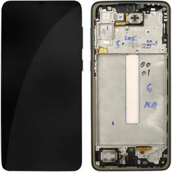 Αυθεντική Οθόνη Samsung A33 A336 Black (Samsung Service Pack GH82-28143A)